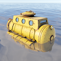 Подводная лодка двуместная