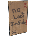 Poor Man's Cardboard Door