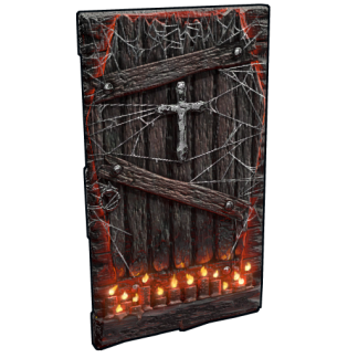 Coffin Wooden Door