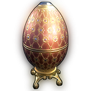 Красное яйцо Фаберже