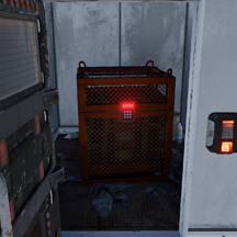 Oil Rig Locked Crate