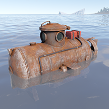 Подводная лодка одноместная