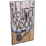 Oldschool Wooden Door
