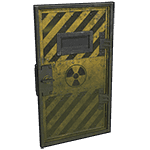 Radioactive Armored Door