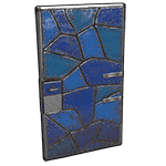 Blue Puzzle Door