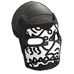Doodle Metal Facemask