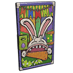 Happy Rabbit Door
