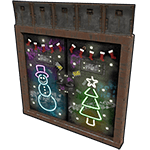 Christmas Bunker Double Door