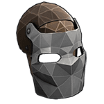 Low Poly Metal Facemask
