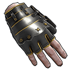 Black Gold Roadsign Gloves