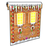 Gingerbread Garage Door