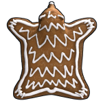 Gingerbread Bear Rug