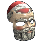 Serious Santa Facemask