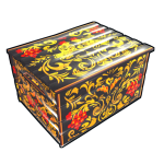 Khokhloma Small Box