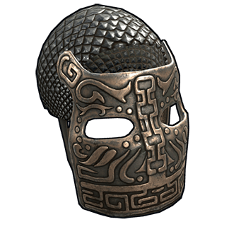 Bronze War Mask