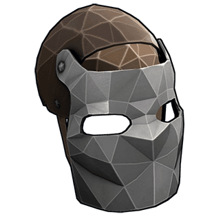 Low Poly Metal Facemask